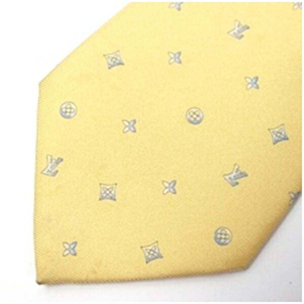 Louis Vuitton Silk Necktie Monogram LOUIS VUITTON Men's Slim Fit - Picture 4 of 8